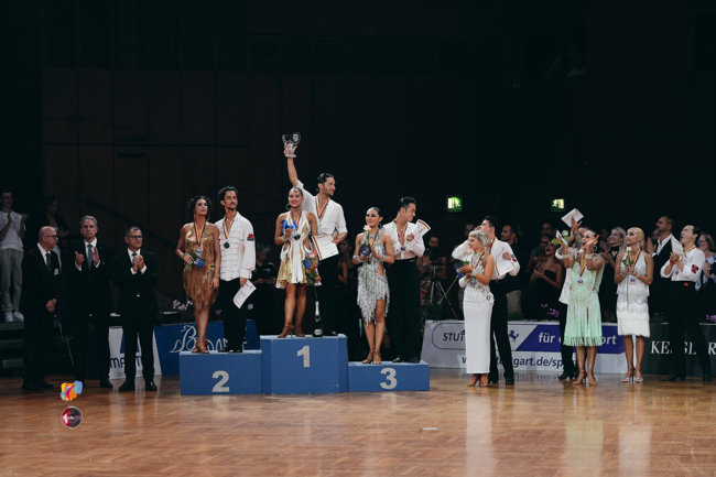 GrandSlamt Latin Stuttgart 2024 GOC podium GrandSlamt Latin Stuttgart 2024 GOC podium
