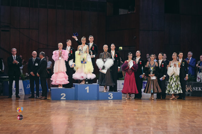 Podium GrandSlam Standard Stuttgart 2024 Podium GrandSlam Standard Stuttgart 2024